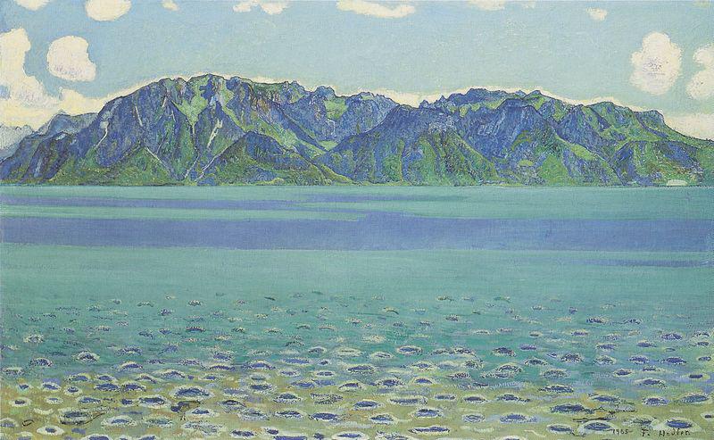Ferdinand Hodler Der Grammont Sweden oil painting art
